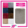 ALFOMBRA PELUCHE COLOR ENTERO 80X50CM